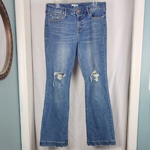 DEAR JOHN Women's 31 Blue Jaxtyn Cape Town Bootcut Jeans